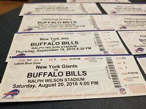buffalo bills single game tickets